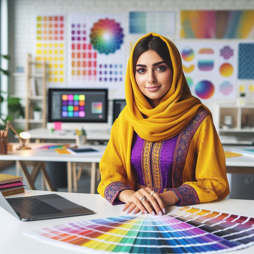 طراحی گرافیک و تئوری رنگ‌ها